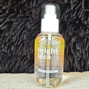 Bright Idea Focus Hair and Body Mist Mood Shifting Hydrating Mist 6 fl oz 177ml